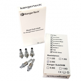 Змінний випарник Kangertech Dual Coils 0,8 Ohm
