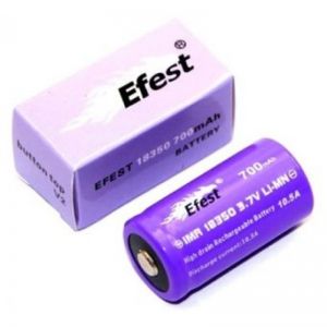 Акумуляторна батарея Efest IMR 18350 700 mAh 10.5 A ― Eco-Life
